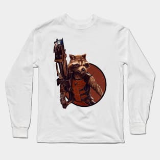 Rocket Raccoon Long Sleeve T-Shirt